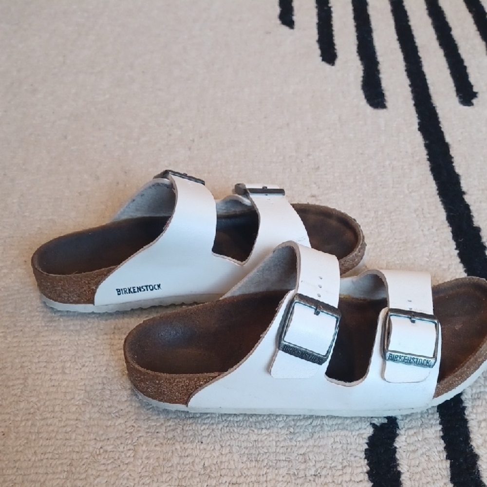 Birkenstock Kids White Sandals